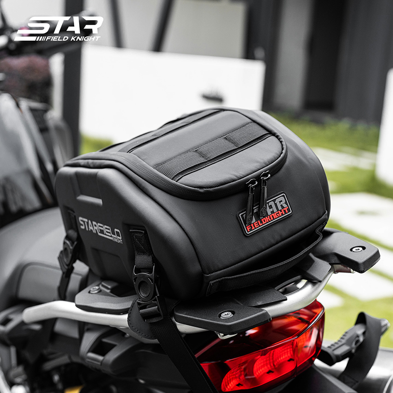 Motorcycle Gear Backpack - SFK Motorcycle Rear Seat Pack Riding