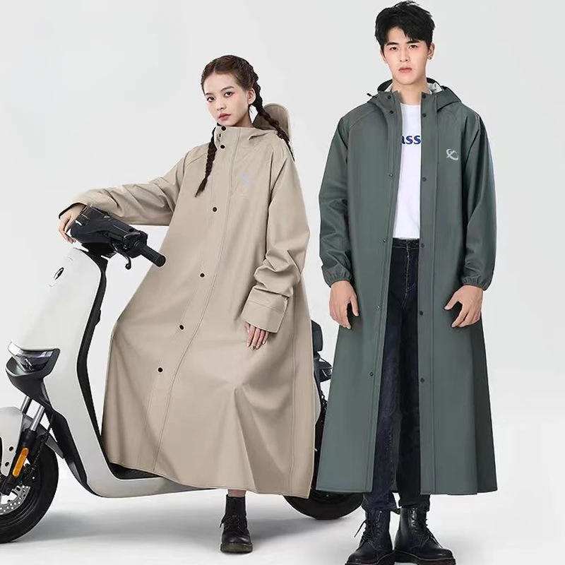 Long Thickened Motorcycle Rain - Motorcycle Gear Mens recension och pris
