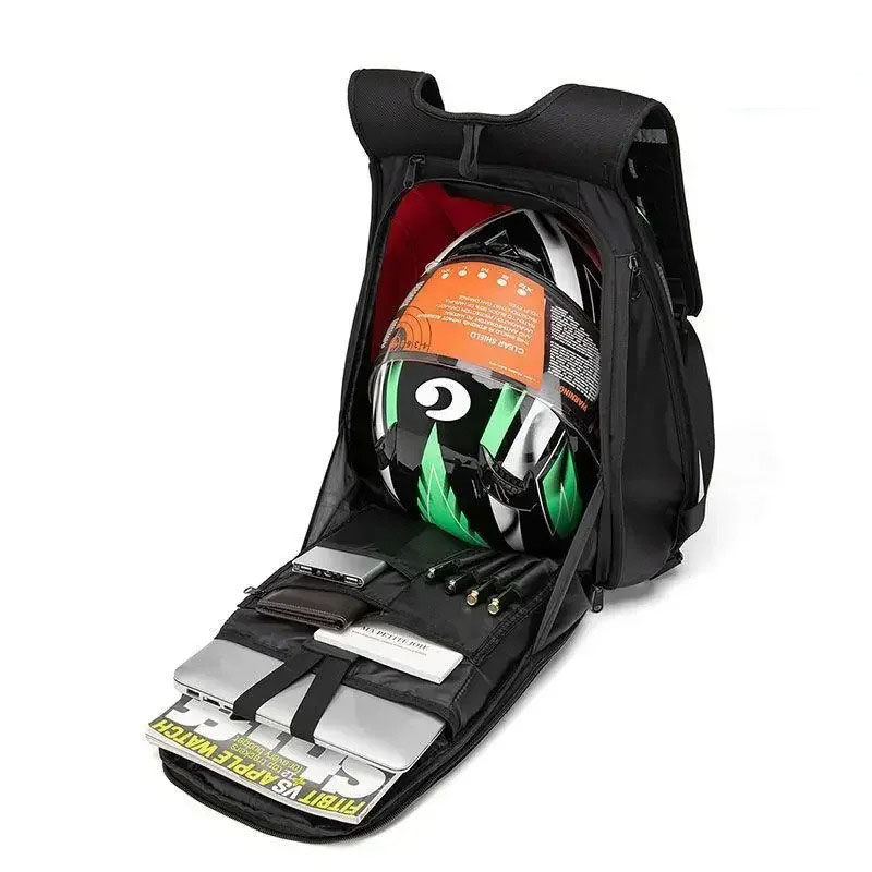 Carbon Fiber Motorcycle Backpa - Motorcycle Gear Backpack recension och pris