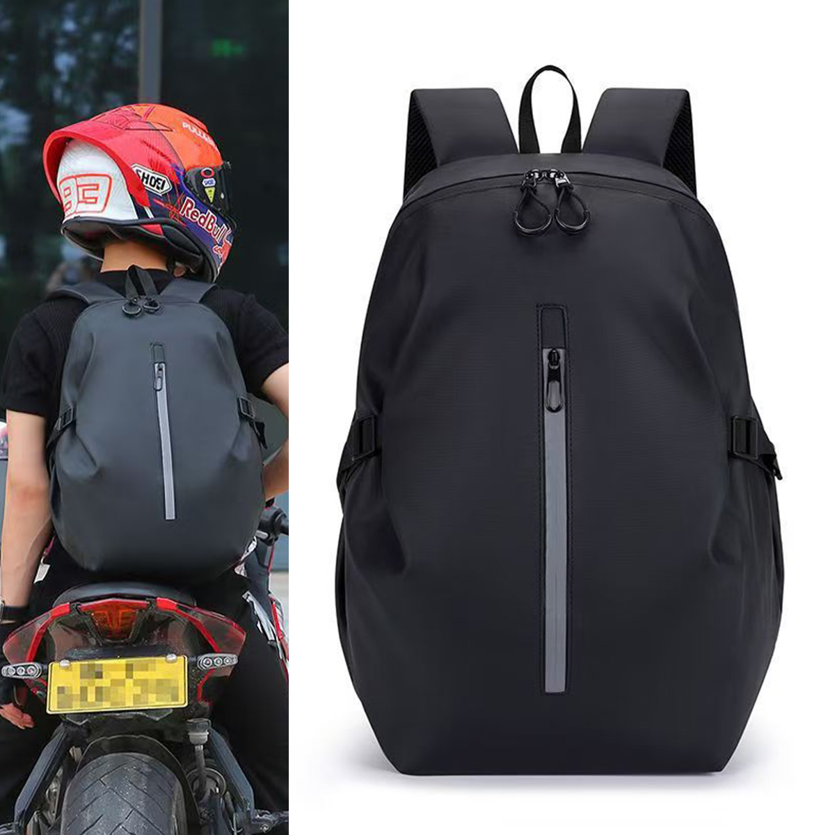 Motorcycle Backpack Large Mult - Motorcycle Gear Backpack recension och pris