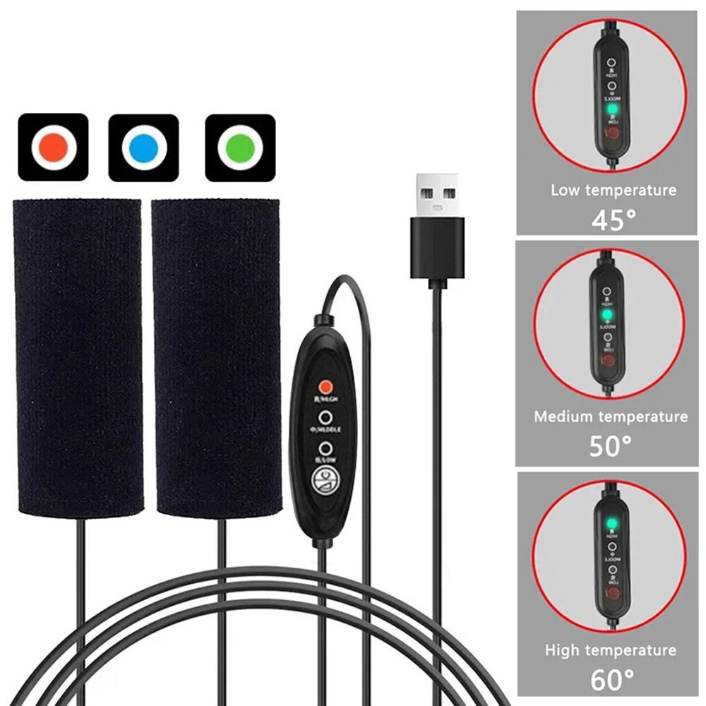 3 Gear Control Motorcycle Hand - Handlebar Grip Heated recension och pris