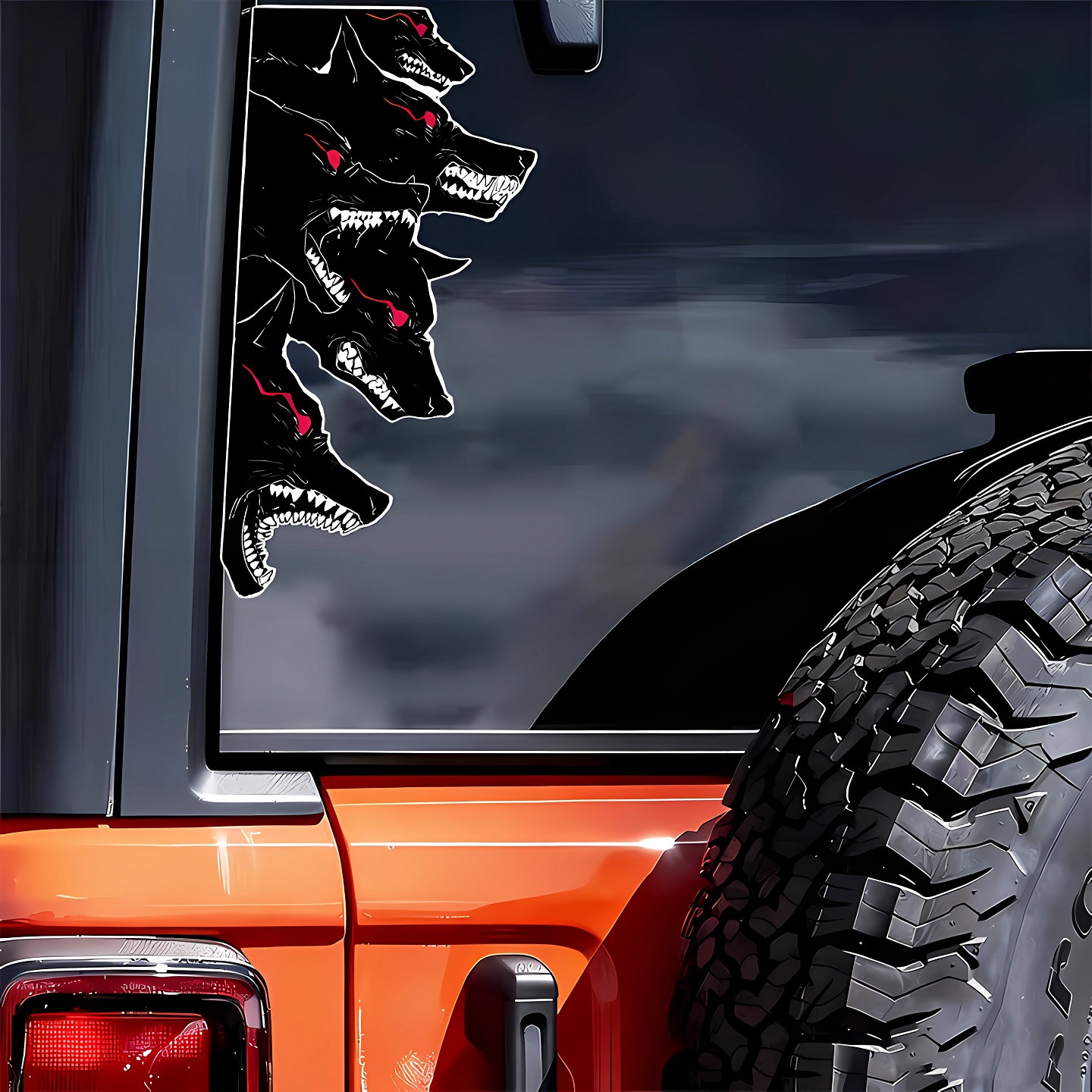 JDM Personalized Wolf Pack Car - Motorcycle Gear Backpack recension och pris