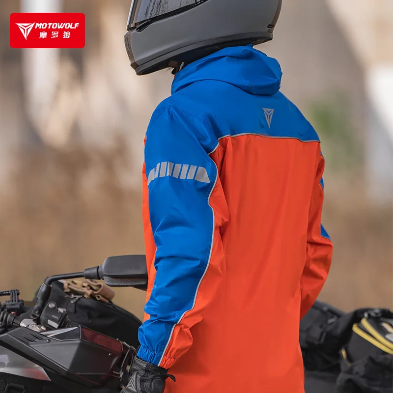 MOTOWOLF Motorcycle Raincoat A - Motorcycle Gear Mens recension och pris