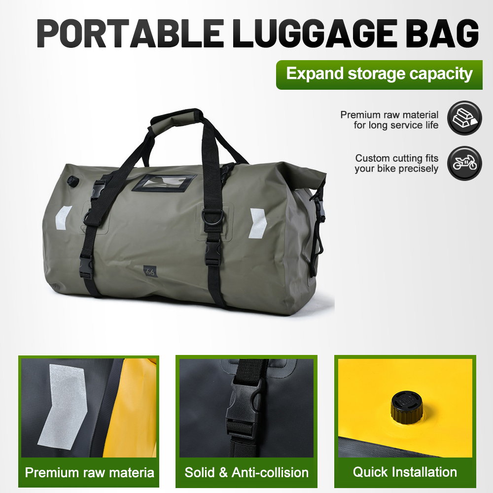 Waterproof PVC Large Capacity  - Motorcycle Gear Backpack recension och pris