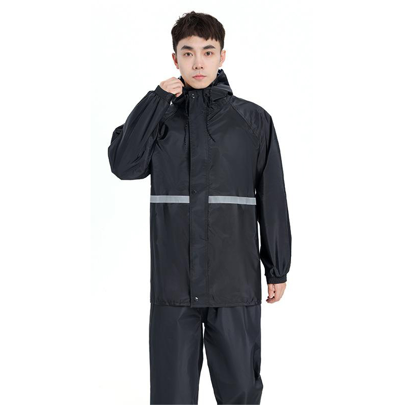 2pcs Hooded Coat & Pant Rain S - Motorcycle Gear Mens recension och pris