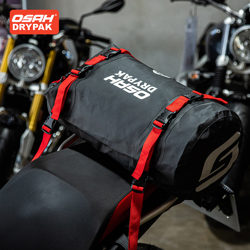 OSAH Grey Motorcycle Bag 25L L - Motorcycle Gear Backpack recension och pris